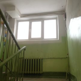 В жилом доме №41 ул.Химградская, установлены стеклопакеты В жилом доме №41 ул.Химградская, установлены стеклопакеты