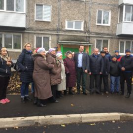 Закончены работы по благоустройству дворовой территории.